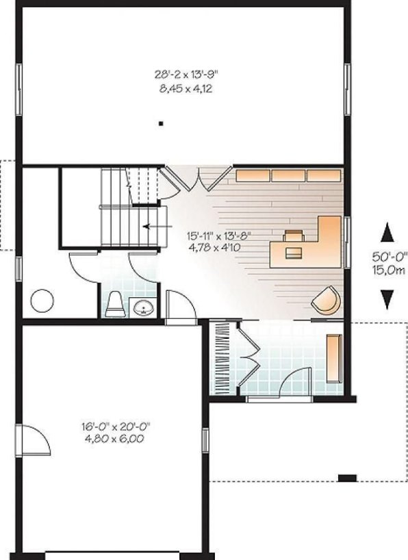 Basement Plan for House Plan #146191