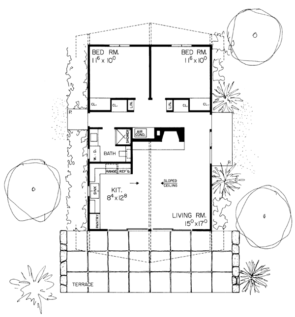 Main Floor Plan for House Plan #523242