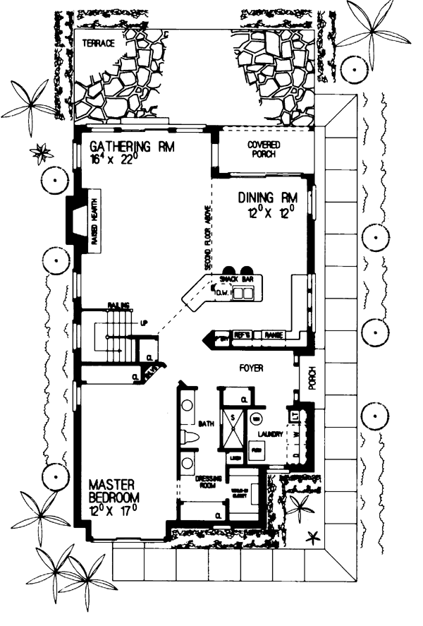 Main Floor Plan for House Plan #523942