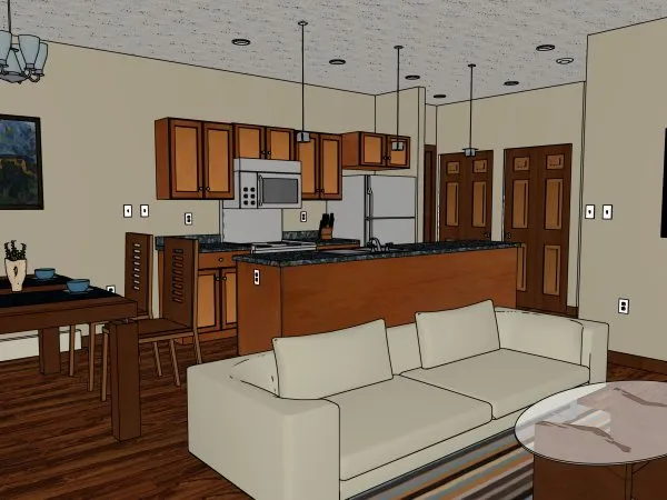 InteriorPhoto for House Plan #195361