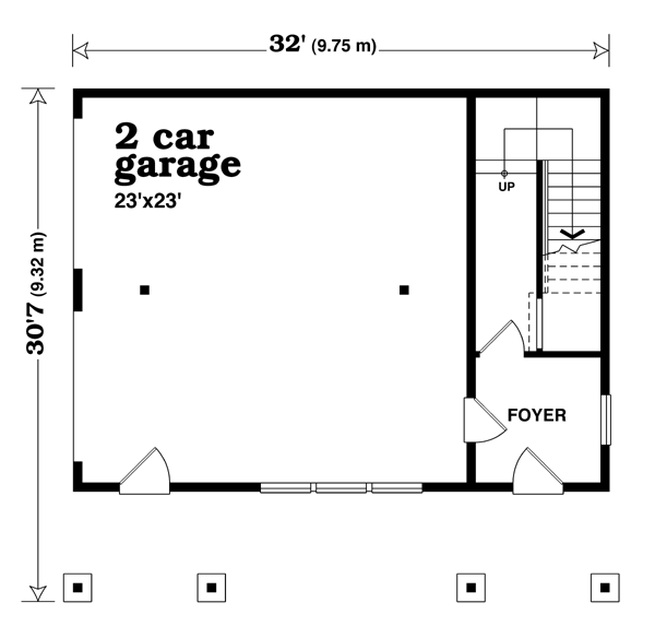 Main Floor Plan for House Plan #510430