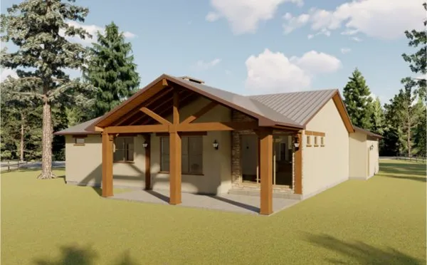 ExteriorPhoto for House Plan #195360