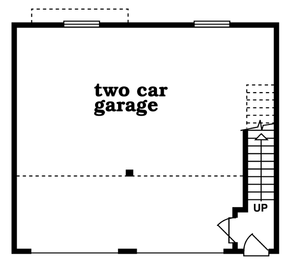 Main Floor Plan for House Plan #510130