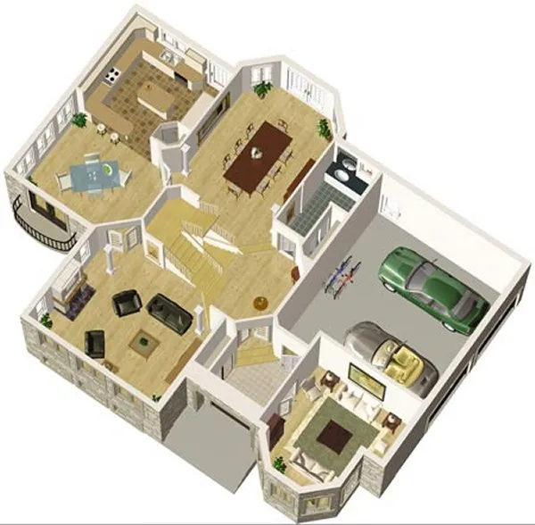 ExteriorPhoto for House Plan #175412