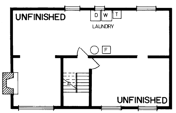 Basement Plan for House Plan #510710