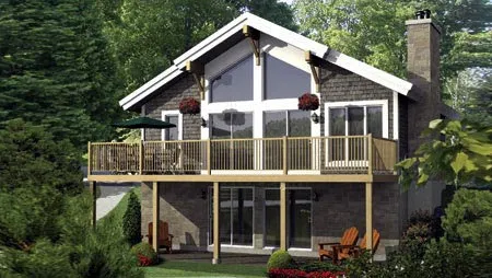 Full Rendering for House Plan #179016