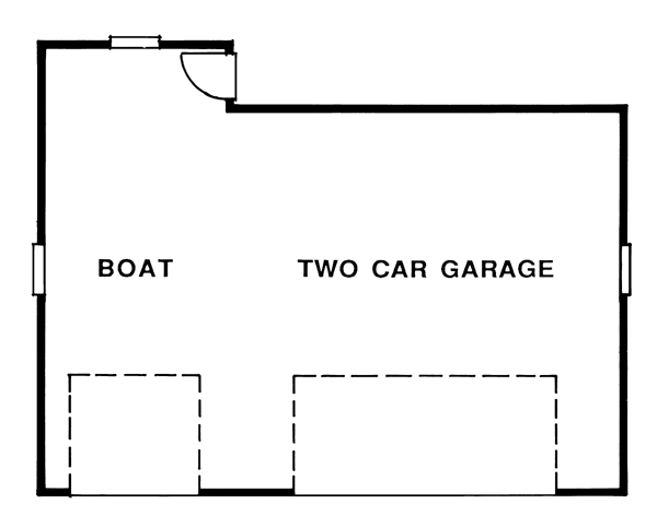 Main Floor Plan for House Plan #510410