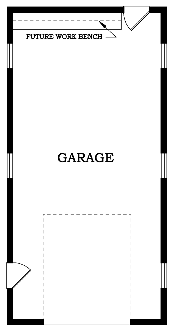 Main Floor Plan for House Plan #510510