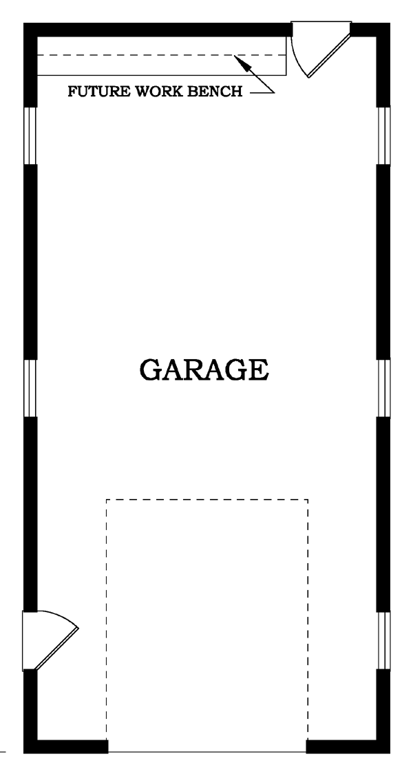 Main Floor Plan for House Plan #510610