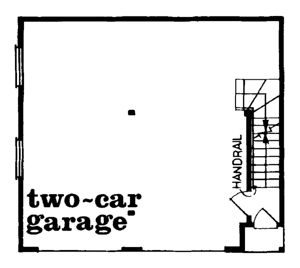 Main Floor Plan for House Plan #510220