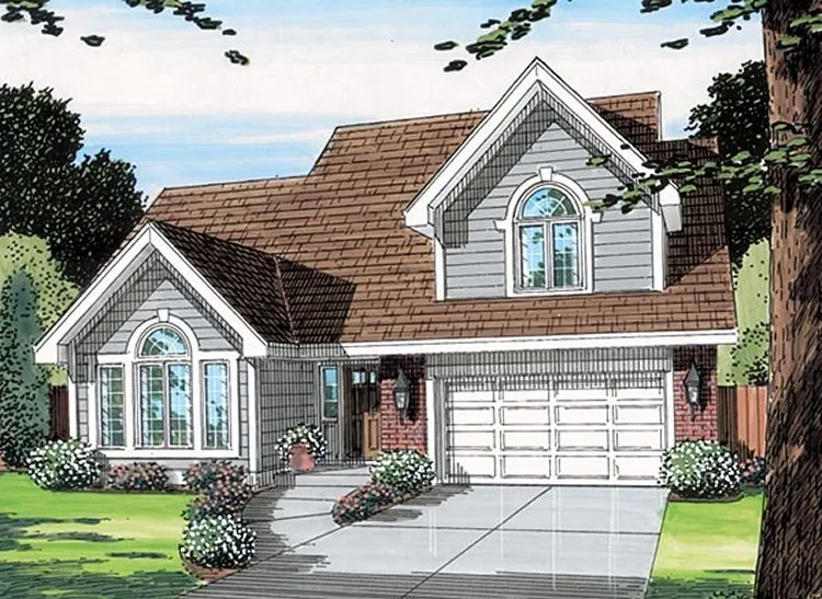 Full Rendering for House Plan #184312