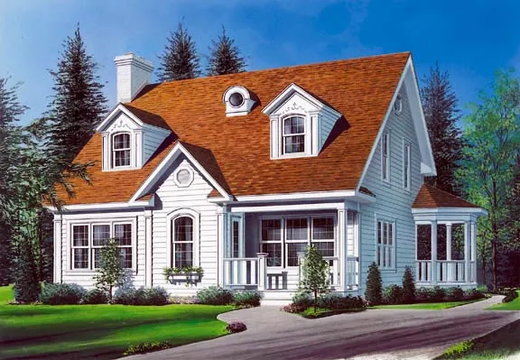 Full Rendering for House Plan #148252