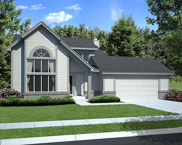 Full Rendering for House Plan #187630