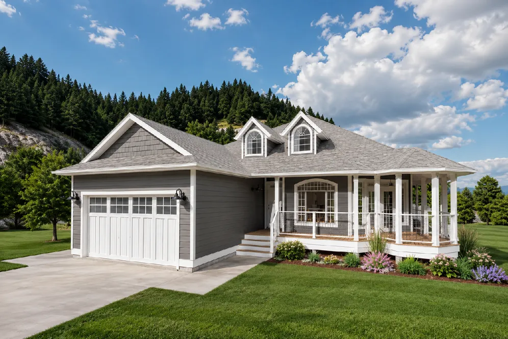 Full Rendering for House Plan #201647