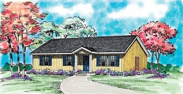 ExteriorPhoto for House Plan #520107
