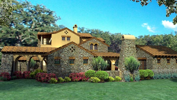 Right Elevation for House Plan #641963