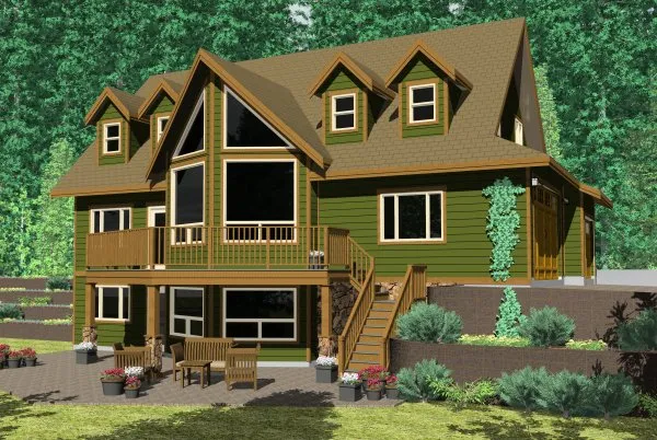 ExteriorPhoto for House Plan #108245