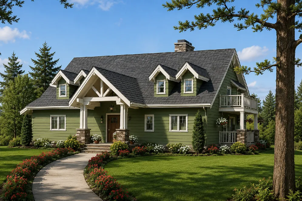 ExteriorPhoto for House Plan #108245