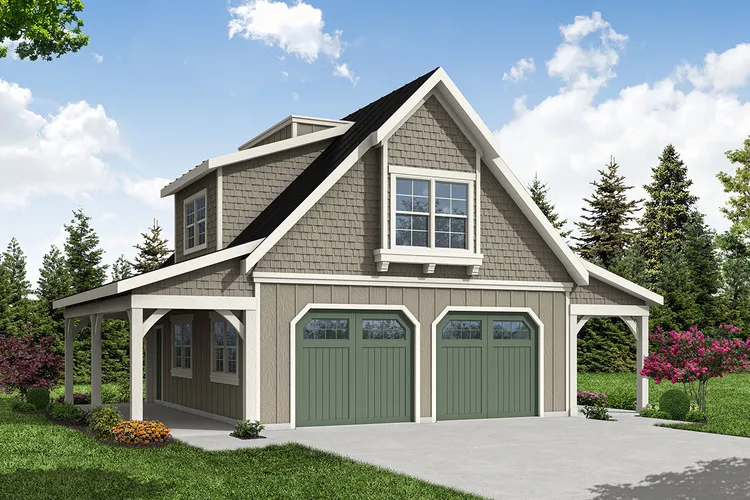 Full Rendering for House Plan #348151