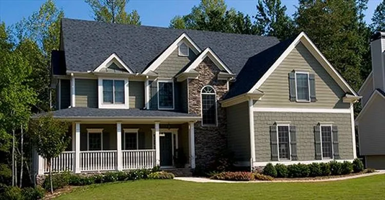 Full Rendering for House Plan #123072