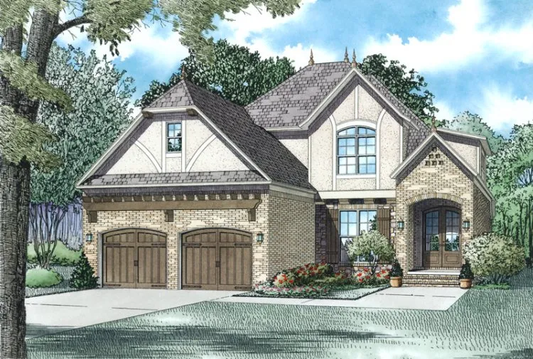 Full Rendering for House Plan #314542