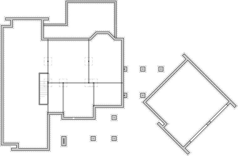 Basement Plan for House Plan #648961