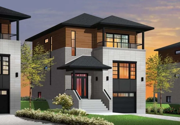 Full Rendering for House Plan #143743