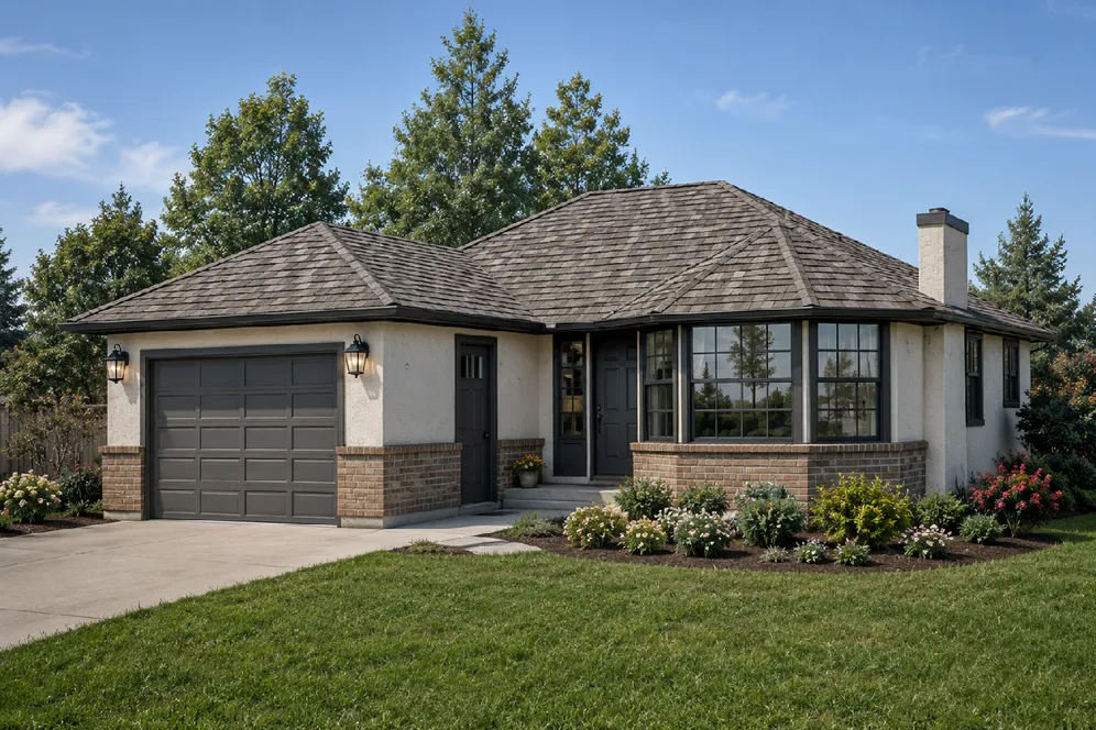 Full Rendering for House Plan #222170