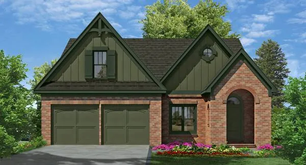 Full Rendering for House Plan #121112