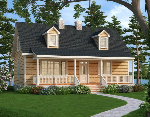 ExteriorPhoto for House Plan #624071