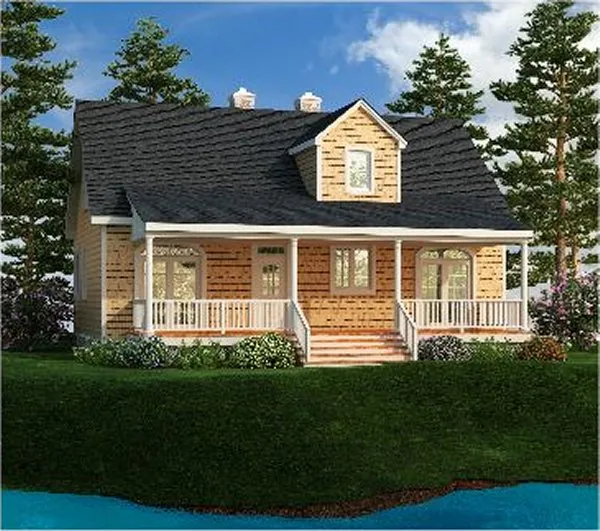 ExteriorPhoto for House Plan #624071
