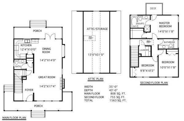 Plan for House Plan #503651
