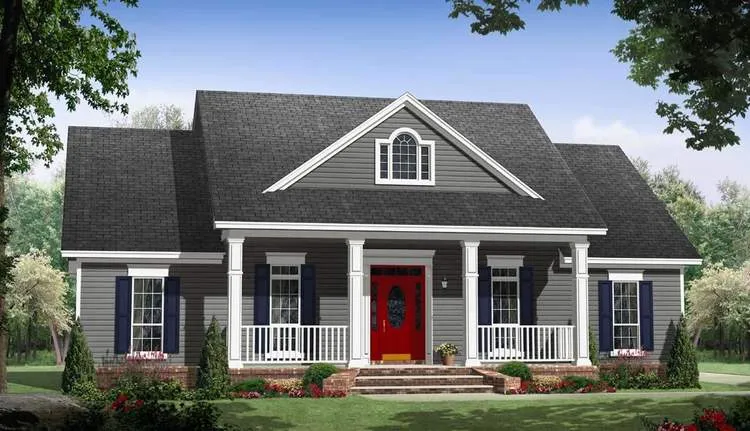Full Rendering for House Plan #218561