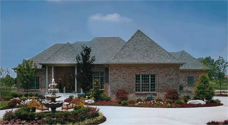 Full Rendering for House Plan #152133