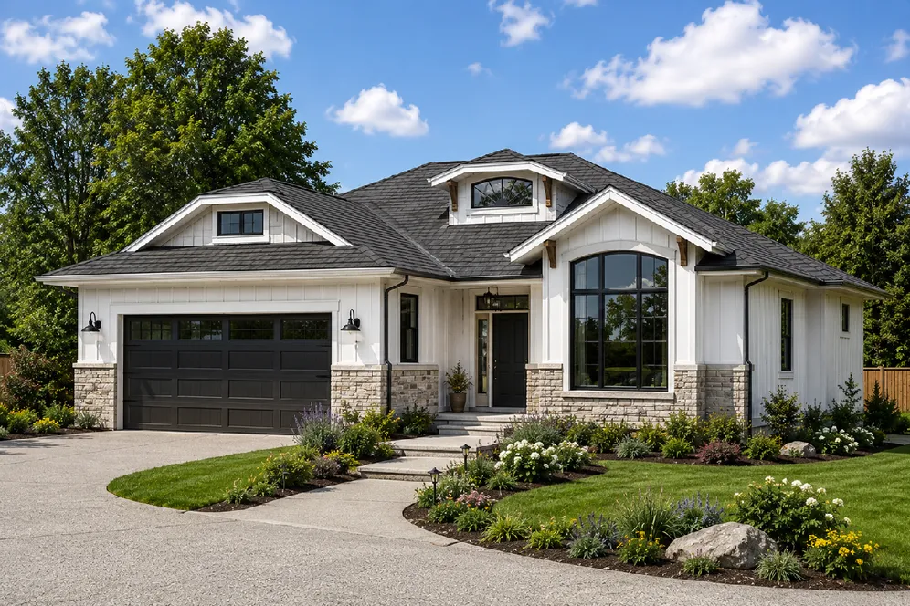 Full Rendering for House Plan #201938
