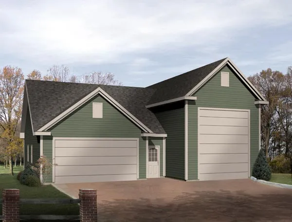Full Rendering for House Plan #419891