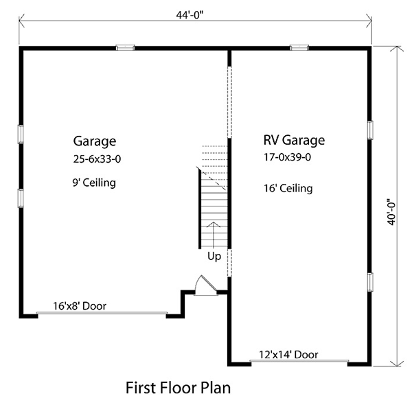 Main Floor Plan for House Plan #419891