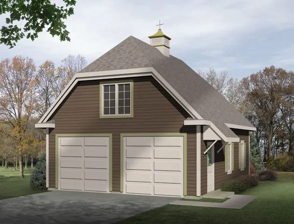 Full Rendering for House Plan #410801