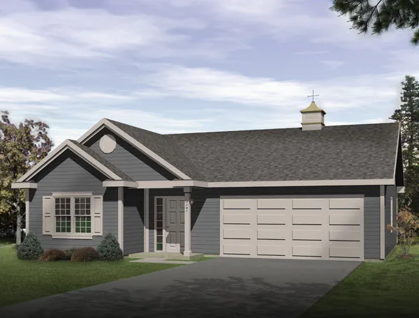 Full Rendering for House Plan #415621