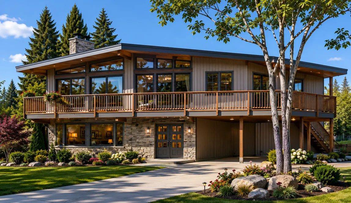 Full Rendering for House Plan #200292