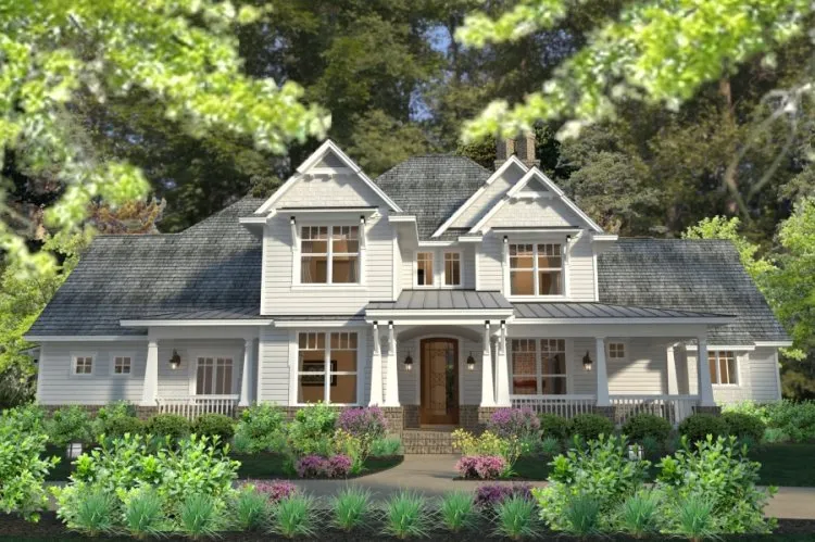 Full Rendering for House Plan #645752