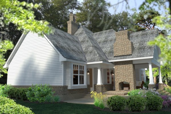 Right Elevation for House Plan #645752