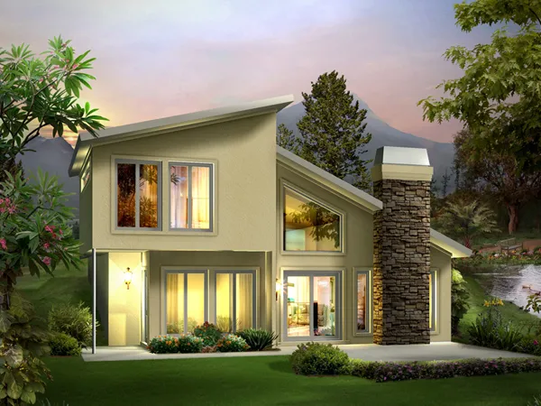Full Rendering for House Plan #635011