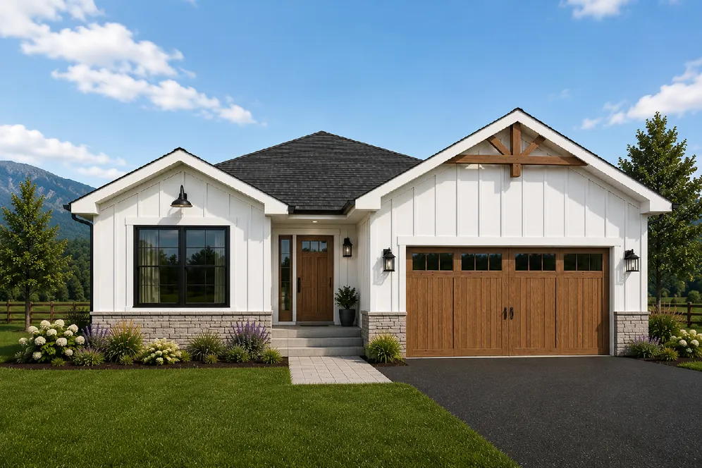 Full Rendering for House Plan #200926
