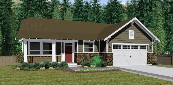 ExteriorPhoto for House Plan #108095