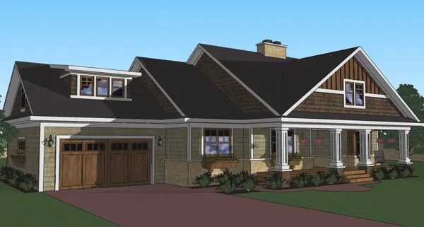 ExteriorPhoto for House Plan #289991