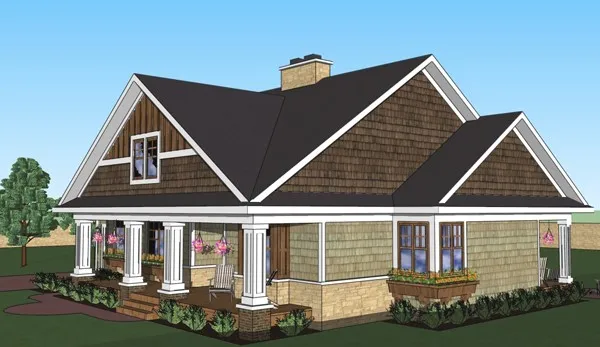 ExteriorPhoto for House Plan #289991