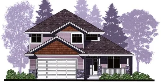 Full Rendering for House Plan #505132