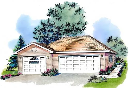Full Rendering for House Plan #134729