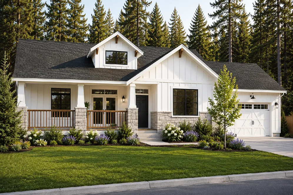 Full Rendering for House Plan #108081